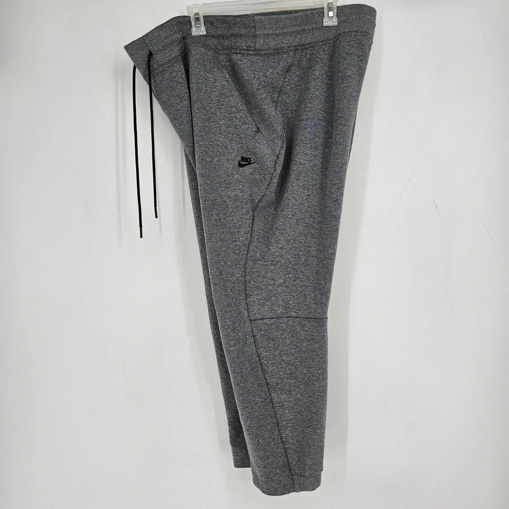 Nike Tech Jogger Mens 2X Fleece Pants‎ Gray Gym Workout Performance Sweatpants